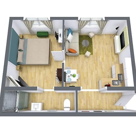 F2 Green Garden, Hyper Centre, Parking Apartment Nantes Luaran gambar